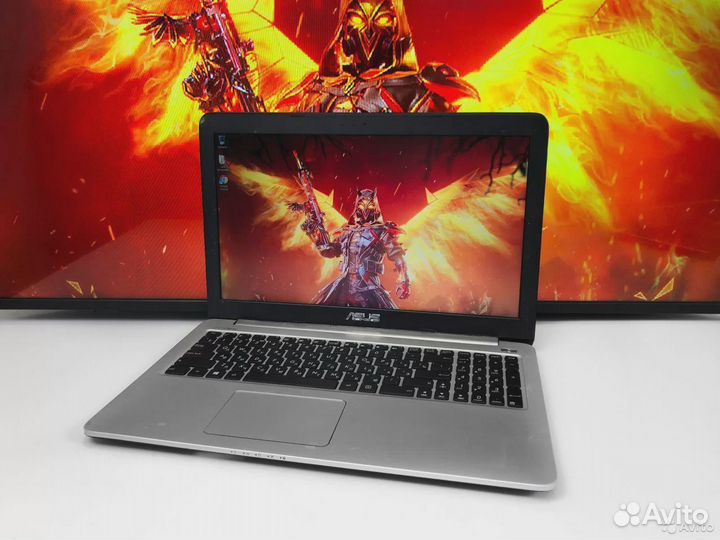 Игровой ноутбук Asus в металле i5/Geforce GTX/IPS