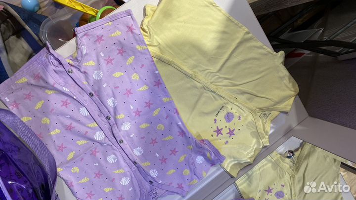 Одежда пакетом на девочку 80