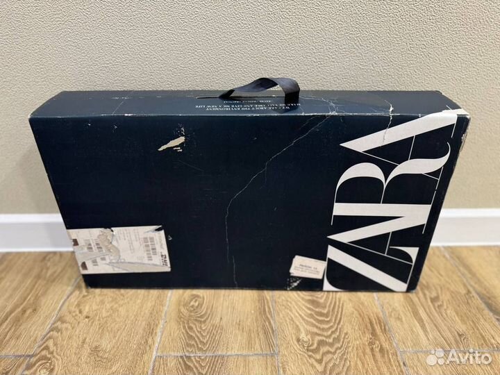 Сапоги замшевые Zara размер 40