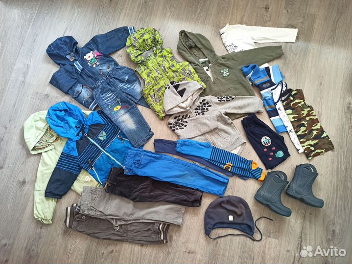 Детская одежда пакетом для мальчика 2-3года