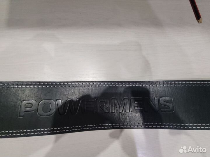 Пояс powermens на накидной пряжке