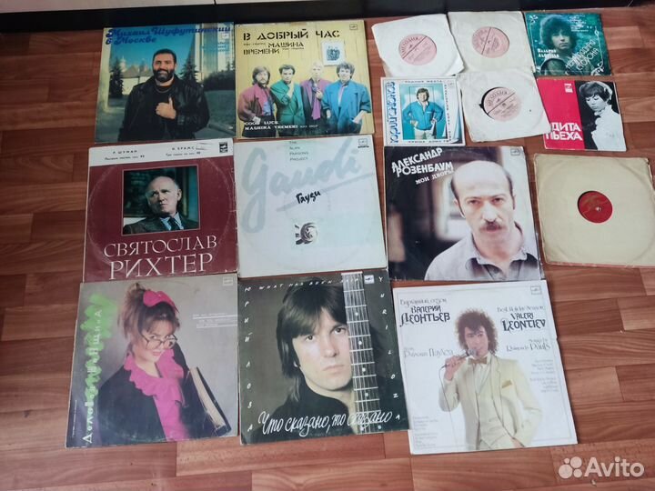 Виниловые пластинки СССР