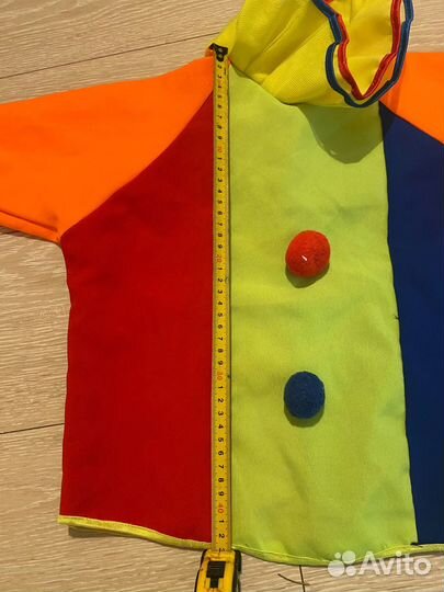 Рубашка от костюма клоуна