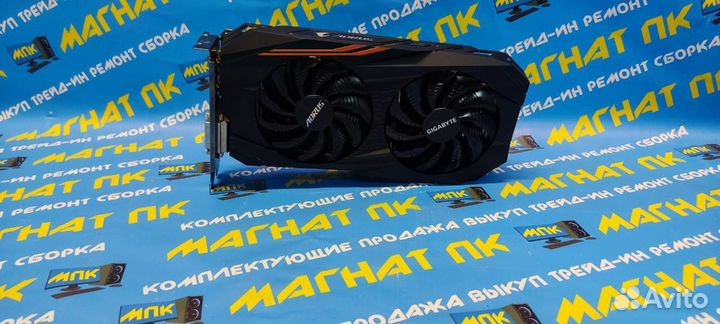 Видеокарта gigabyte AMD Radeon RX 580 aorus 4GB