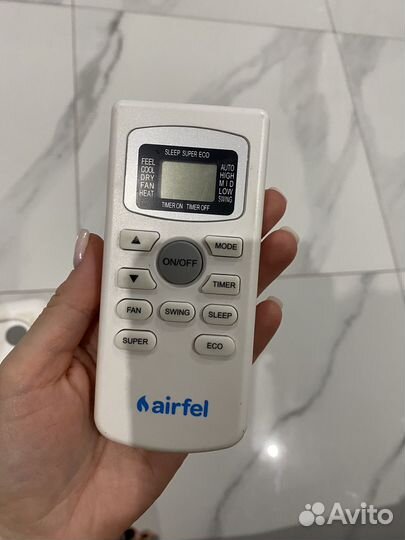 Пульт от кондиционера airfel