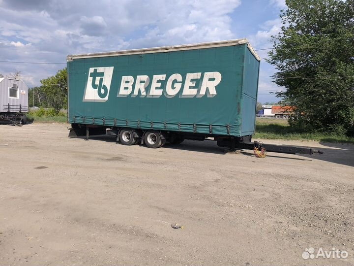 Прицеп тентованный Fruehauf Тентованный, 1999