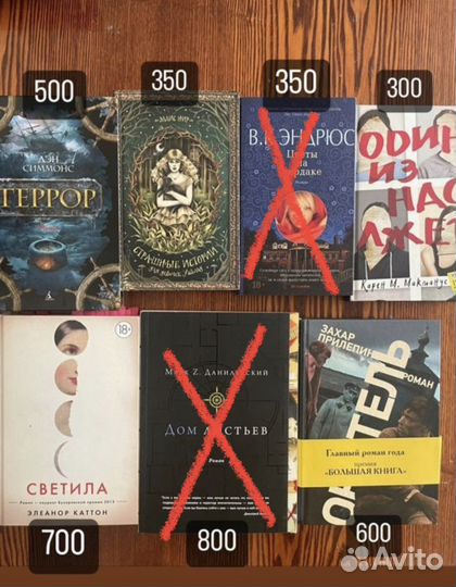 Книги художественные