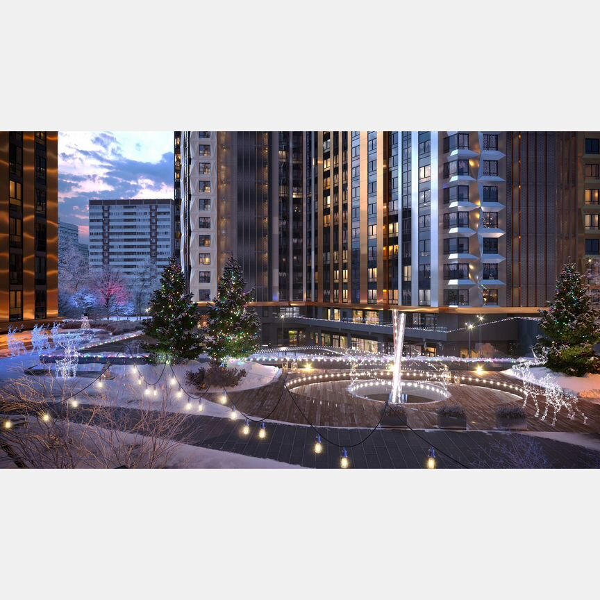 1-к. квартира, 72 м², 23/50 эт.