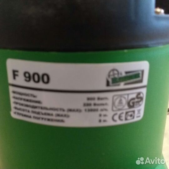 Насос погружной для грязной воды ranger F900