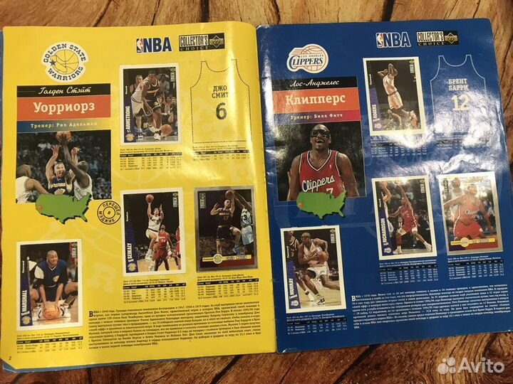Альбом,наклейки nba
