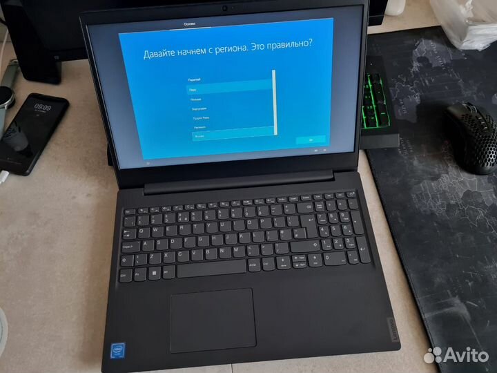 Новый ноутбук Lenovo V15-IGL 15.6 дюймов