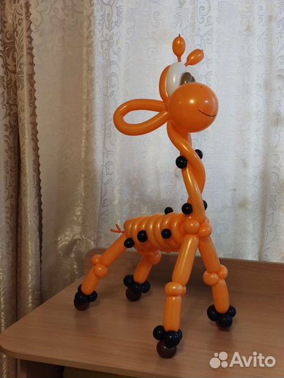 Цветы, фигуры, гирлянды, из воздушных шаров