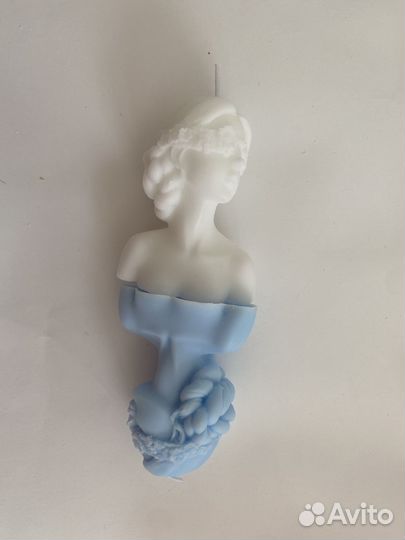 Свеча девочка кокосовый воск