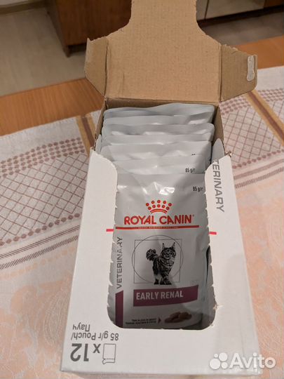 Корм для кошек royal canin ренал влажный