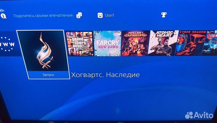 Sony PS4 pro белая 9.0 1tb прошитая 2 джоя 120 игр