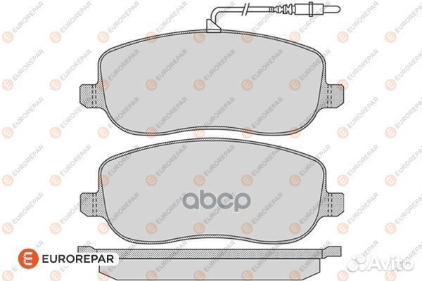 Колодки тормозные citroen C8/jumpy/peugeot 807