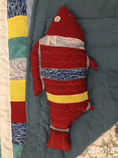 Одеяло лоскутное детское 