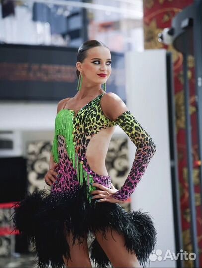 Платье для бальных спортивных танцев