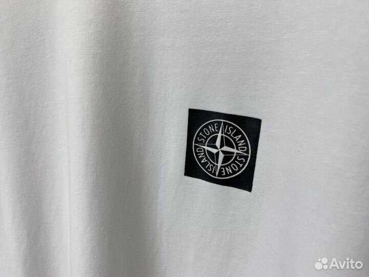 Футболка Stone Island белая новая