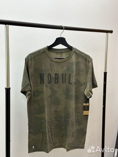 Футболка Nobull TEE хаки милитари камуфляж