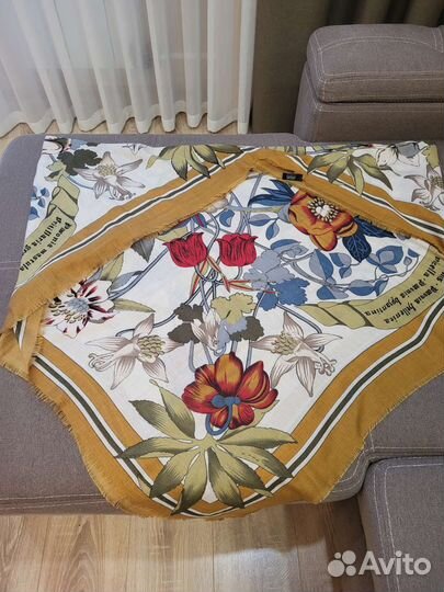 Платок с шерстью Снежная королева