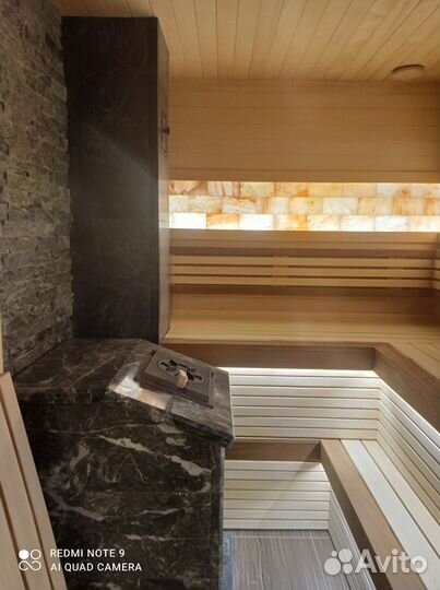 Отделка бани