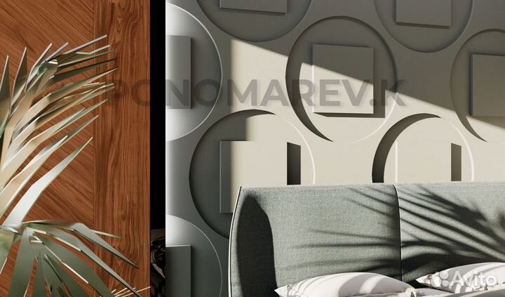 Стеновые панели гипсовые