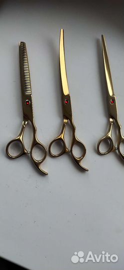 Набор ножниц для стрижки животных