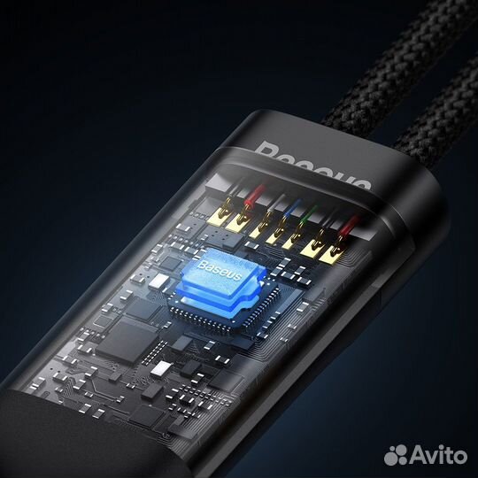 Кабель Baseus Flash Series 2 в 1 USB-C — 2xUSB-C