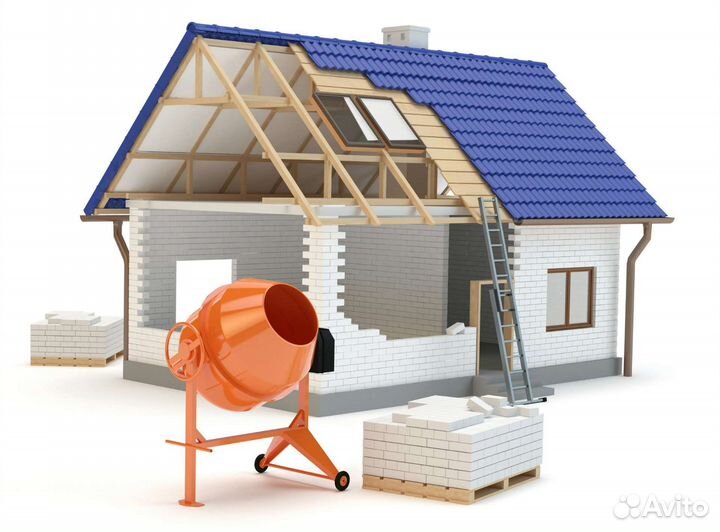 Работник на стройку дома с проживанием