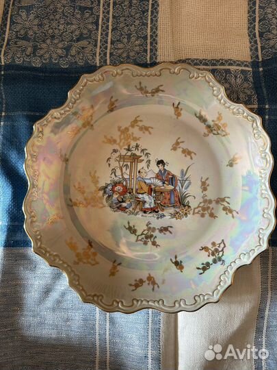 Блюдо фарфор Oscar Schlegelmilch, Германия