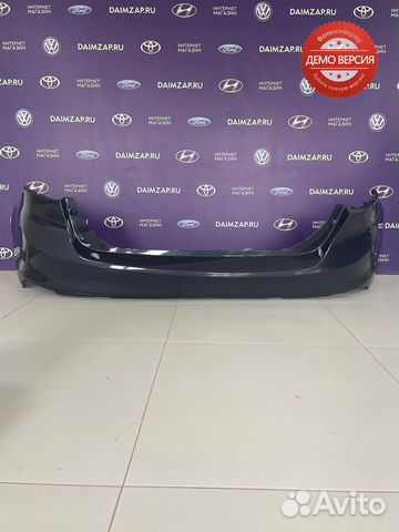 Бампер Задний Ford Focus 3 темно-серый bmze