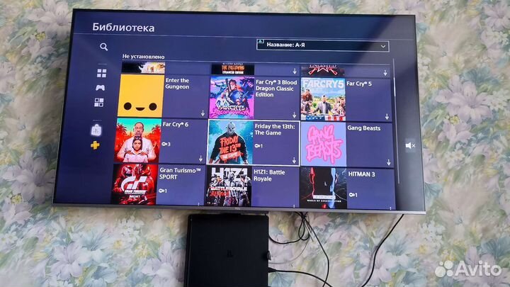 Ps4 Slim 1tb с играми