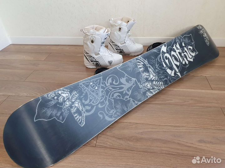 Сноуборд 163 комплект ботинки крепления
