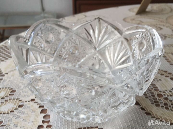 Ваза хрустальная СССР