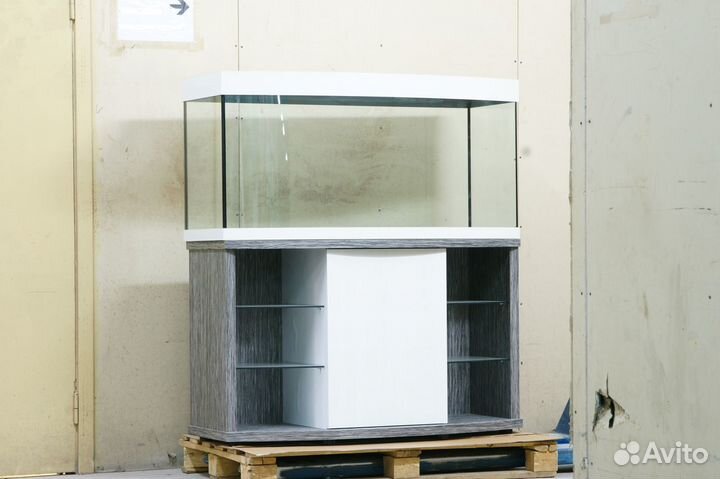 Аквариум панорамный 300 литров пластик CPL