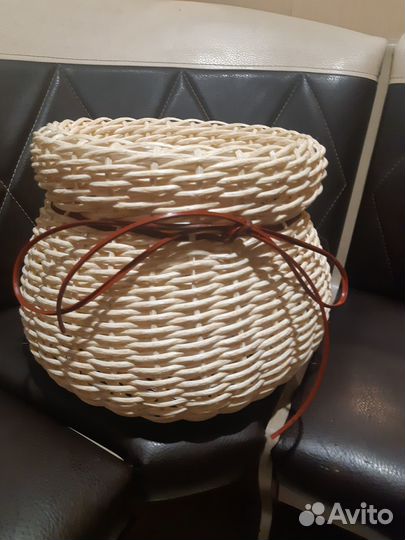 Мешочек счастья из искусственного ротанга