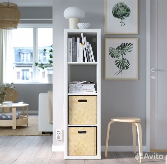 Стеллаж IKEA белый