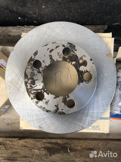 Диски тормозные volkswagen polo