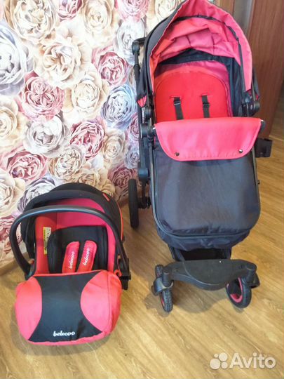 Коляска 3 в 1 belecoo