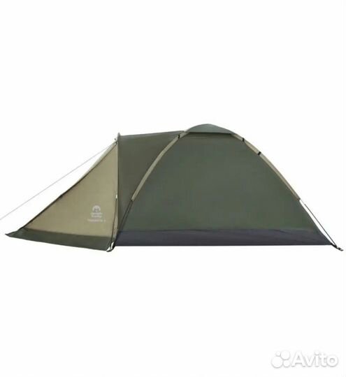 Палатка туристическая 3 местная с тамбуром новая