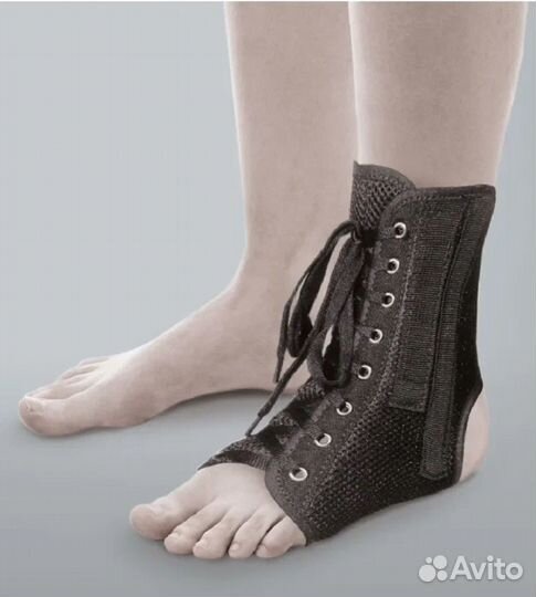 Бандаж на голеностопный сустав Экотен AS-ST черный