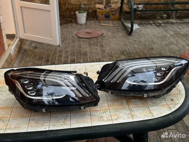 Фары рест w222 б/у