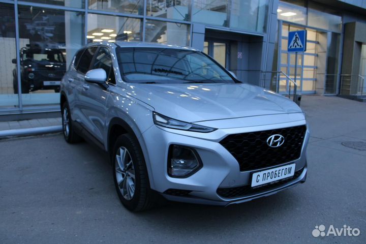 Hyundai Santa Fe 2.2 AT, 2019, 48 540 км