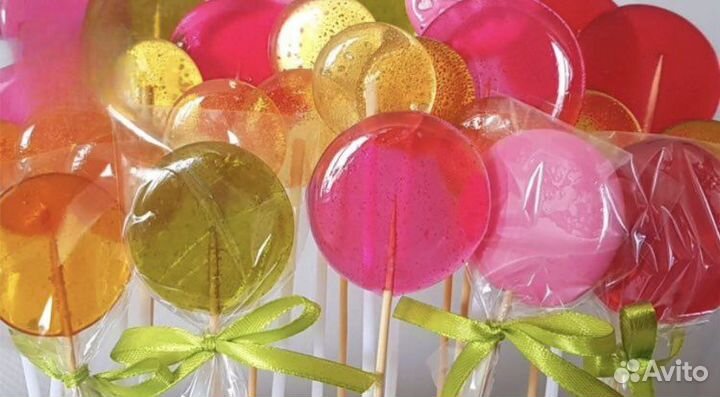 Леденцы на торт на палочке