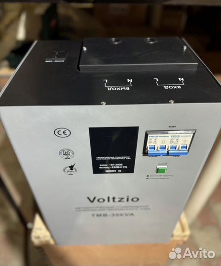 Стабилизатор напряжения Voltzio 30 квт (220в)