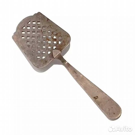 Лопатка для торта, пирожных, мельхиор, СССР, 19 см