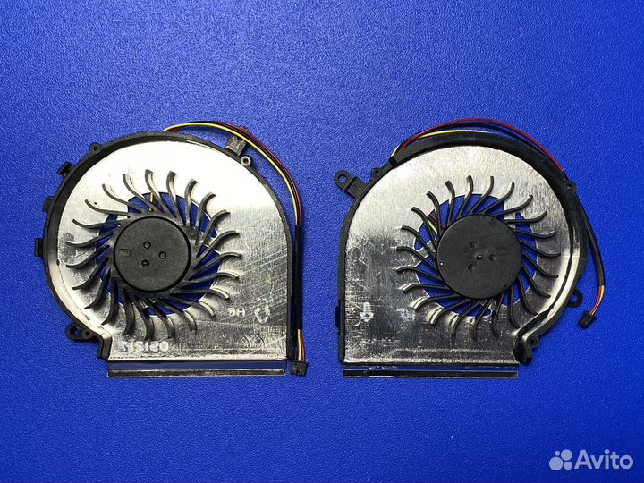 Кулеры для MSI GE62 GP72 CPU+GPU (3pin)