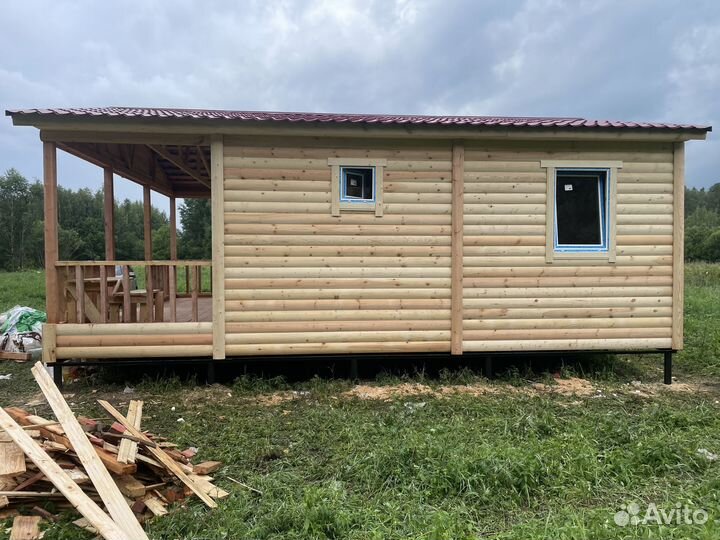 Каркасный дачный домик