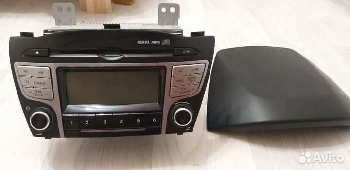Штатное головное устройство hyundai ax35